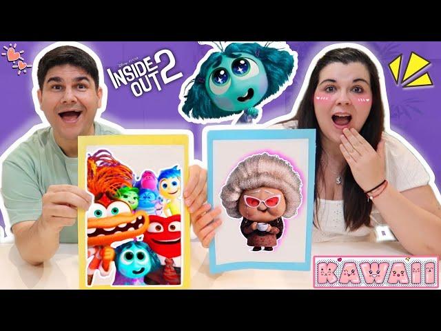 3 Marker Challenge DEL REVÉS 2 (Inside Out 2) - LOL Retos Divertidos