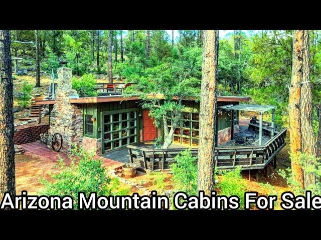 Arizona Cabins For Sale | $399k | Fully Furnished | Arizona Mountain Cabins Arizona Real Estate