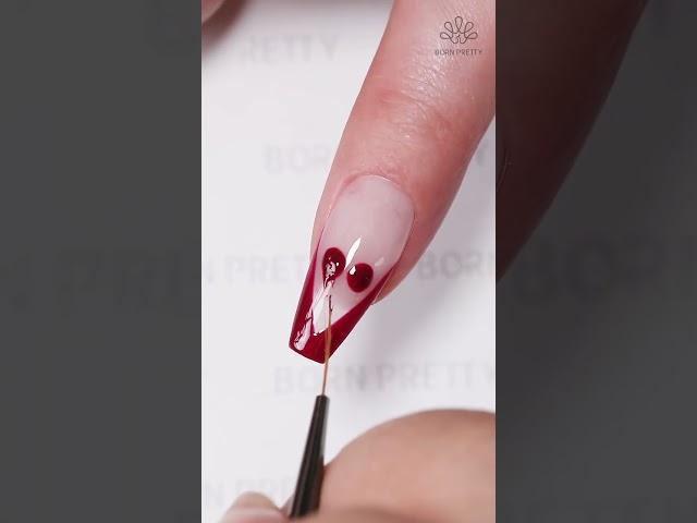 Valentine Heart French Nail Art | BORN PRETTY