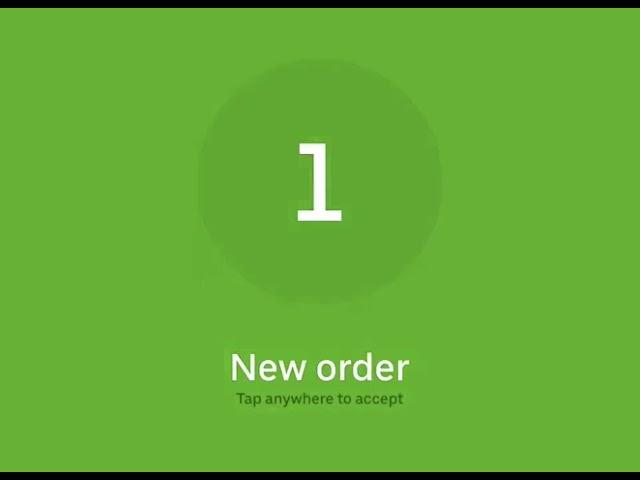 UberEats New Order Sound Effect