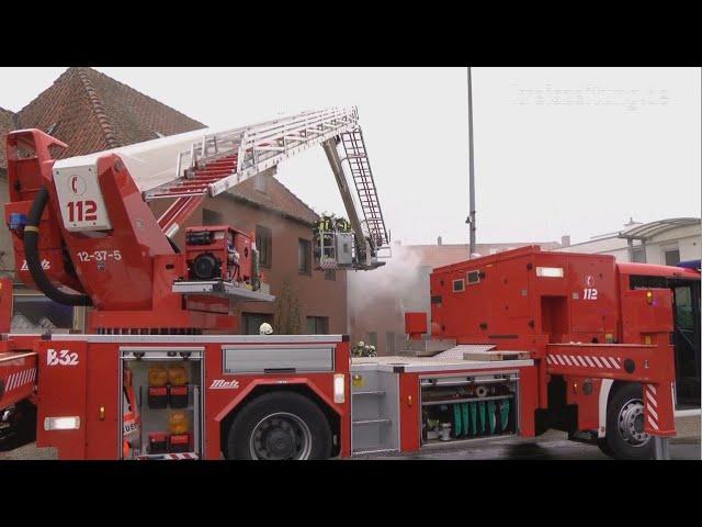 Hausbrand in Syke: Feuerwehr im Großeinsatz