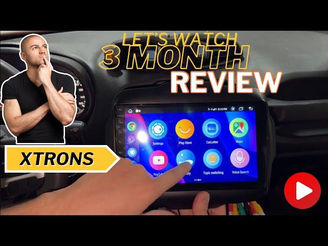 XTRONS Android 13 Car Stereo Jeep Renegade, 9 Inch Touch Screen GPS | First 3 Month Review