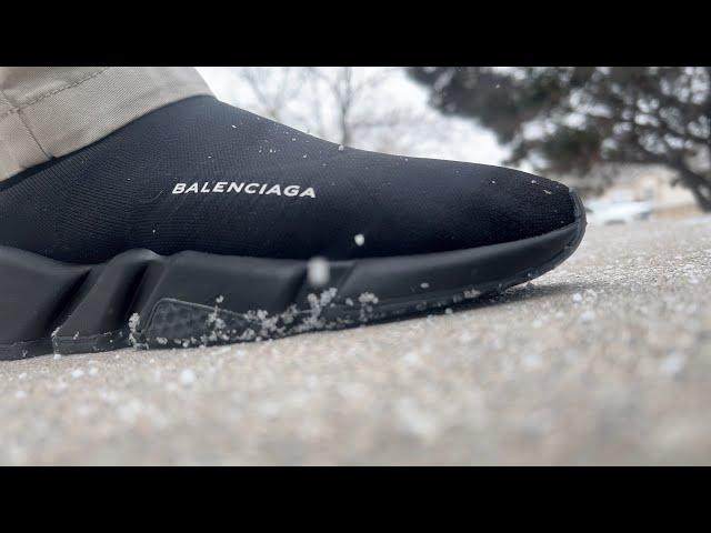 Balenciaga Speed Sneaker Review On foot