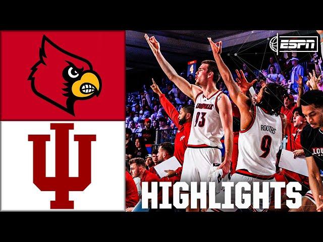 DOMINATION  Indiana Hoosiers vs. Louisville Cardinals | Full Game Highlights