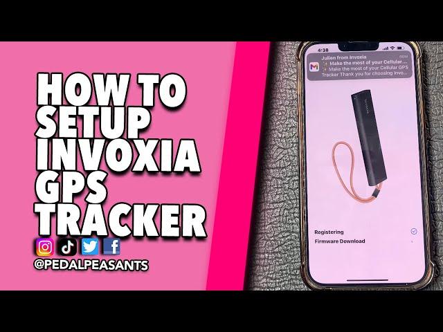 How To Setup Invoxia GPS Tracker