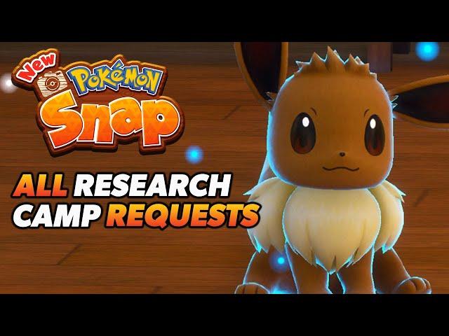 New Pokémon Snap All Research Camp Requests Guide | Lental Region