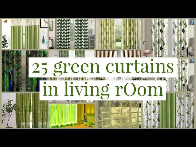 25 green curtains in living rOom || latest curtains for bedroom || interior design living room