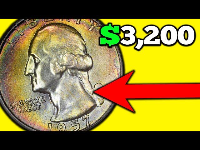 How Much are Silver Quarters Worth? 1957 Error Quarter Coins