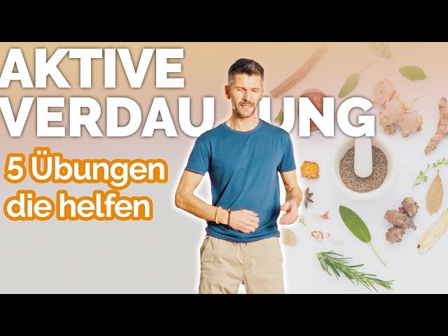 Verdauung anregen — ohne Nebenwirkungen [Meine 5 effektivsten Übungen]