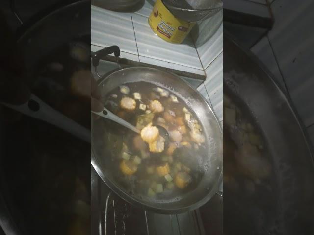 hari ini sayur lodeh tahu buncis