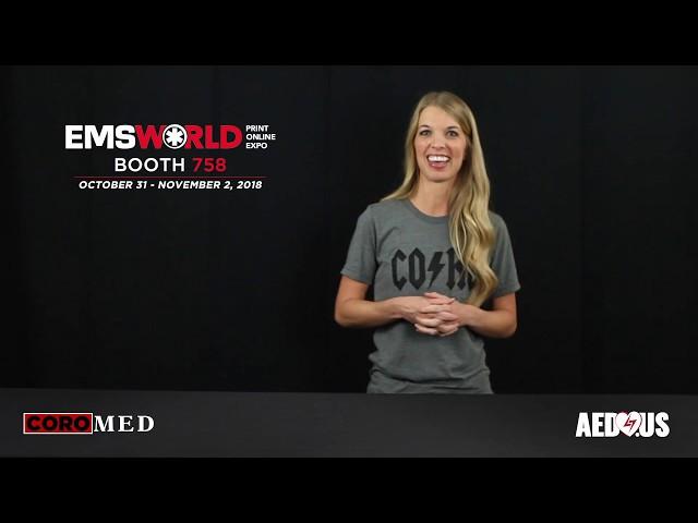 CoroMed / AED.us - EMS World Expo 2018 Booth 758