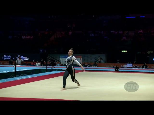 SCHOENMAIER Karina (GER) - 2022 Artistic Worlds, Liverpool (GBR) - Qualifications Floor Exercise