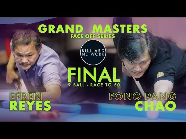 EFREN REYES vs FONG PANG CHAO | FINAL - Race to 50  | GRAND MASTERS | 9 Ball