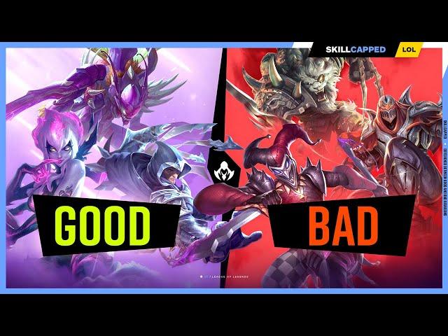 The DIFFERENCE Between GOOD and BAD Assassins! - League of Legends