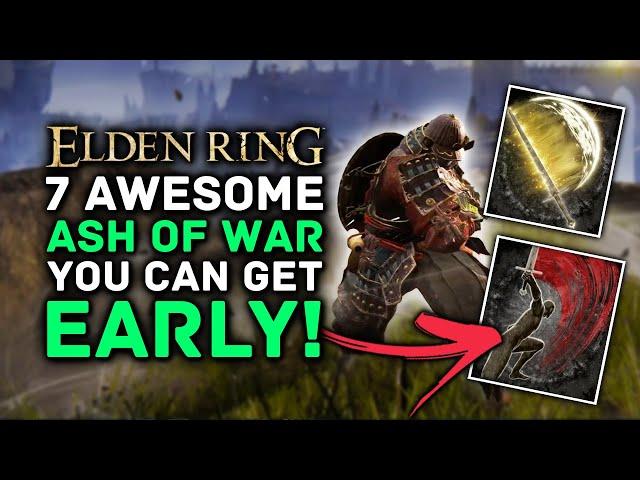 Elden Ring | 8 Awesome Ash of War You Can Get Early!