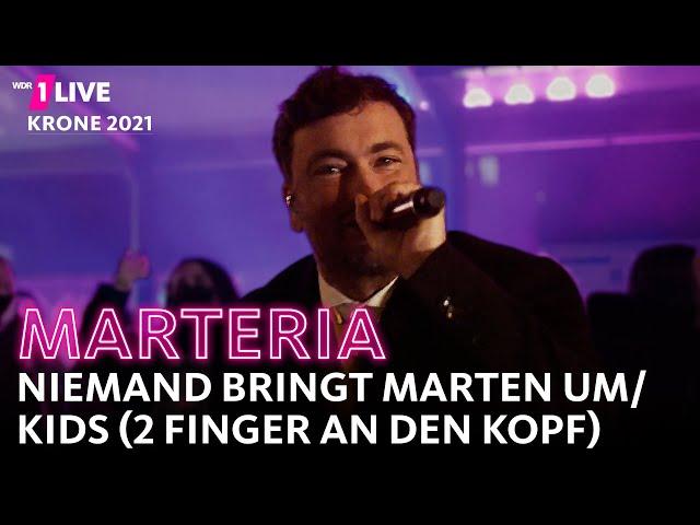 Marteria - Niemand bringt Marten um / Kids (2 Finger an den Kopf) | 1LIVE Krone 2021