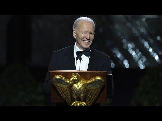 Joe Biden reflects on legacy at White House dinner