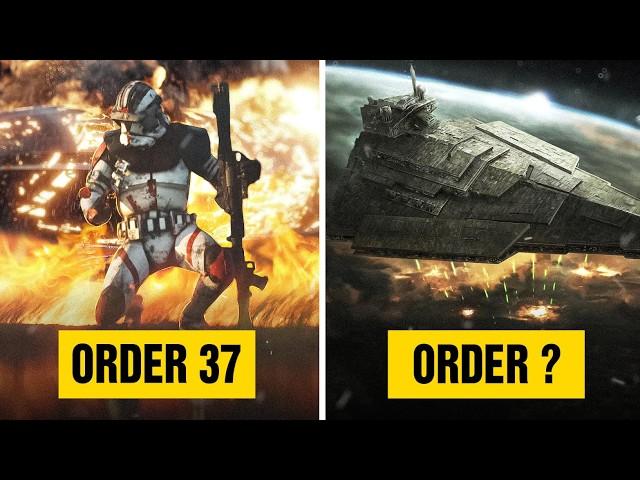 EVERY SINGLE Clone Contingency Order Explained!