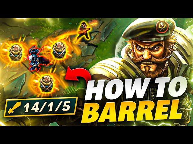 How To Use Barrels Like A Gangplank GOD!