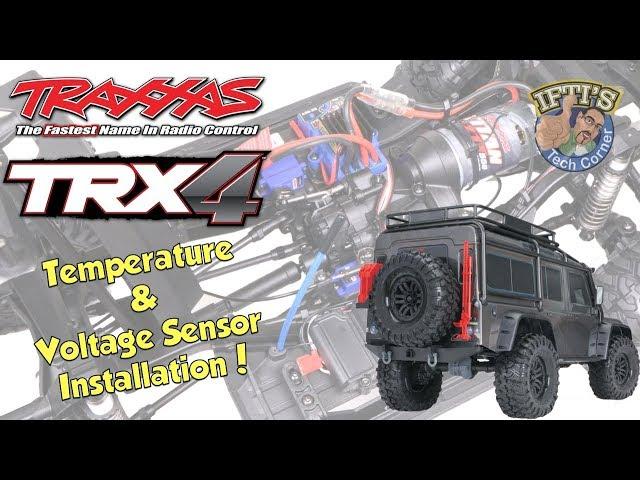 #02 Traxxas TRX-4  - Installing Traxxas Link + Temperature & Voltage Sensor : INSTALL GUIDE