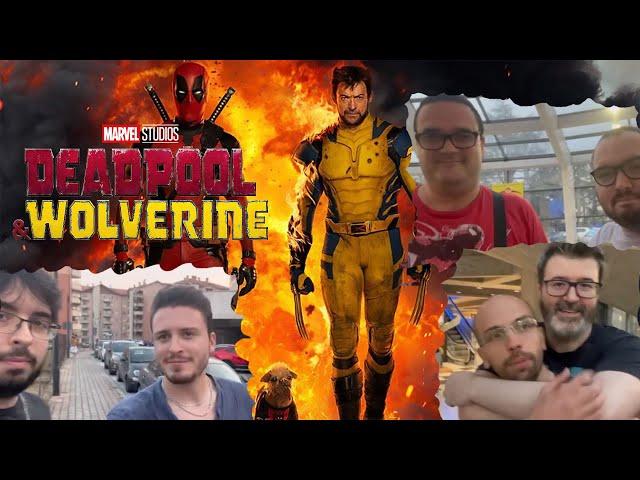 VLOG CAOTICO alla PRIMA di DEADPOOL & WOLVERINE | con MATIOSKI, PAOLO, TRAVATAR, DEBOZ, GIACOMO