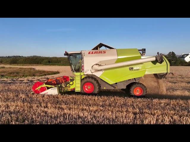 Islay Drone footage 4K 2023 Barley harvest