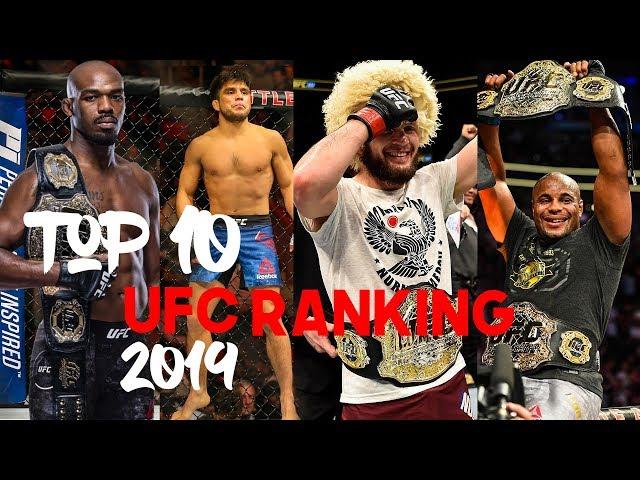 TOP 10 UFC RANKINGS HD