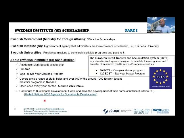 STEP BY STEP GUIDANCE to SWEDISH INSTITUTE SI SCHOLARSHIP _ PART 1 of SERIES I