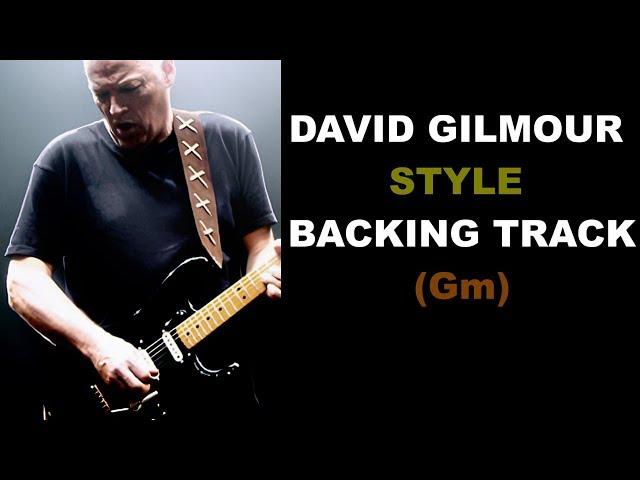 David Gilmour Style Backing Track (Gm)