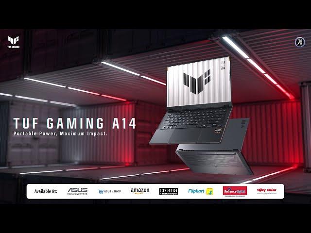 TUF Gaming A14 (2024) | Most Compact TUF Gaming AI Powered Laptop | Checkout Now!