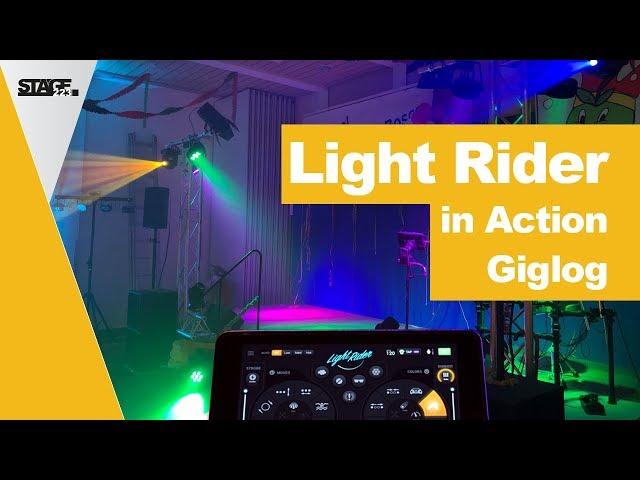 Light Rider in Action beim Karnevals Gig 2019 | stage.flash