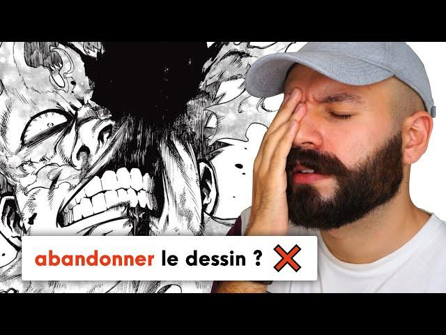 Comment NE PAS abandonner le dessin ? ️