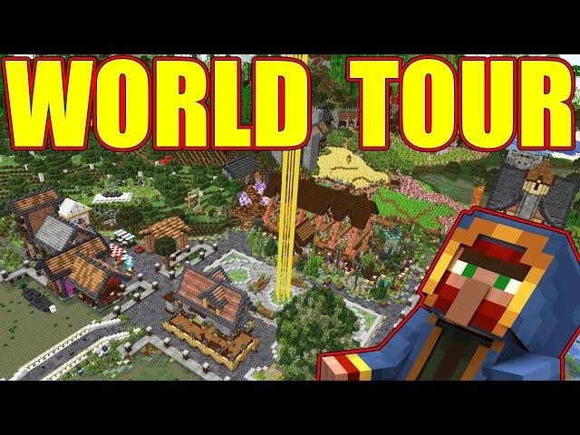 1000 GIORNI IN MINECRAFT - WORLD TOUR | SURVIVAL S.3 | MINECRAFT JAVA ITA