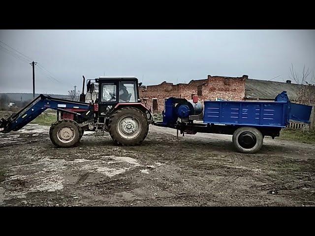 Когда «руки откуда надо» прицеп-сушилка для зерновых своими руками