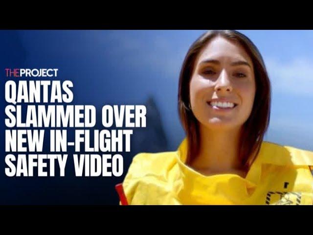 Qantas Slammed Over New In-Flight Safety Video