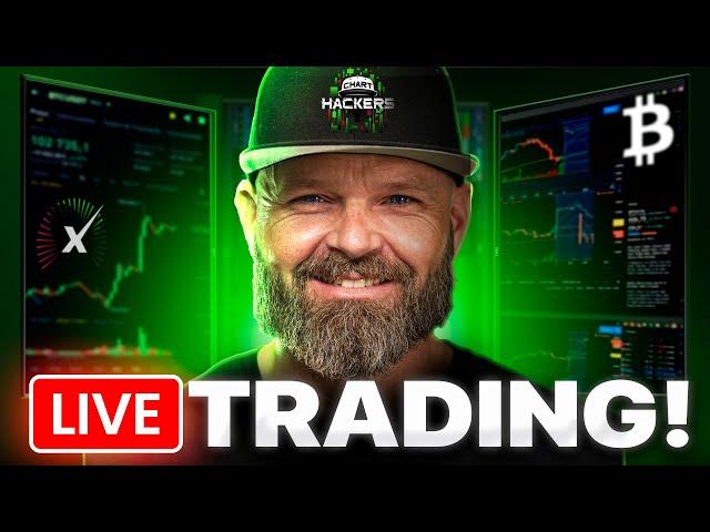 LIVE Crypto Trading | With the Chart Hackers Team