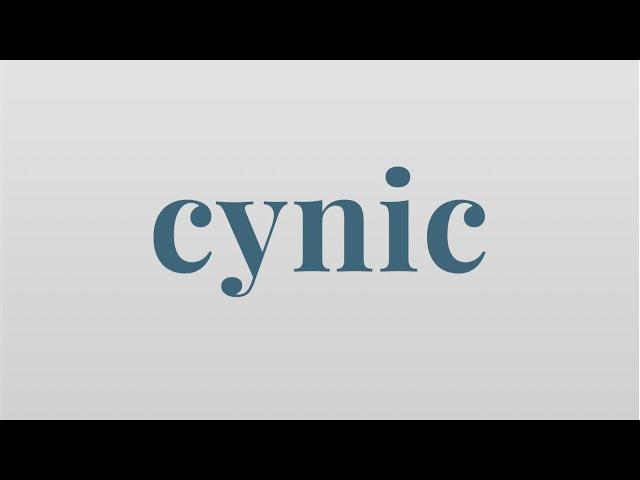 Cynic - Merriam-Webster Ask the Editor