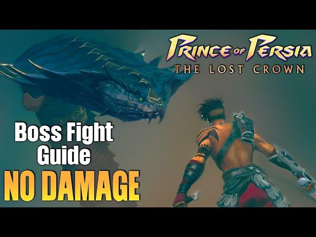 Prince of Persia: The Lost Crown - Azhdaha BOSS FIGHT GUIDE + Moveset Breakdown [NO DAMAGE]