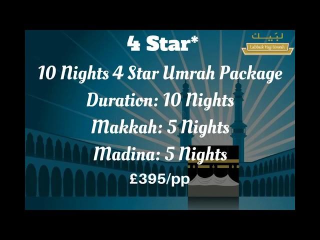 4 Star Packages For Umrah By Labbaik Hajj Umrah