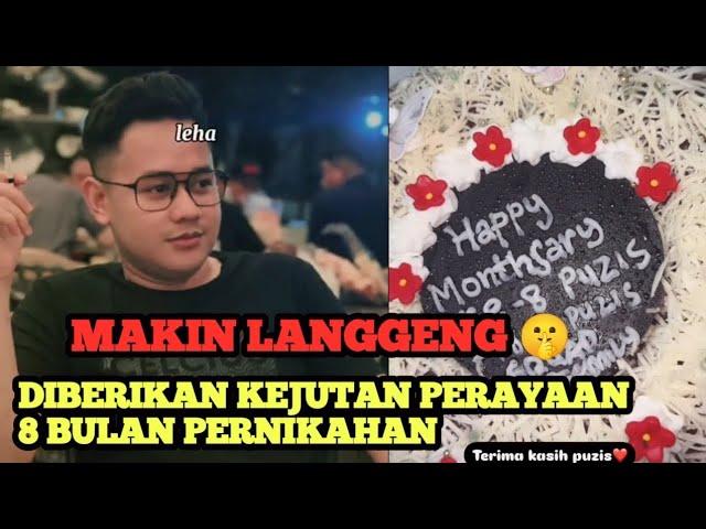 ABANG AZIS, KEJUTAN DIBERIKAN ‼️ Perayaan 8 Bulan Pernikahan Putri Dan Suami 