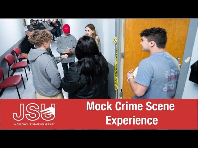 JSU Forensics - Mock Crime Scene Experience