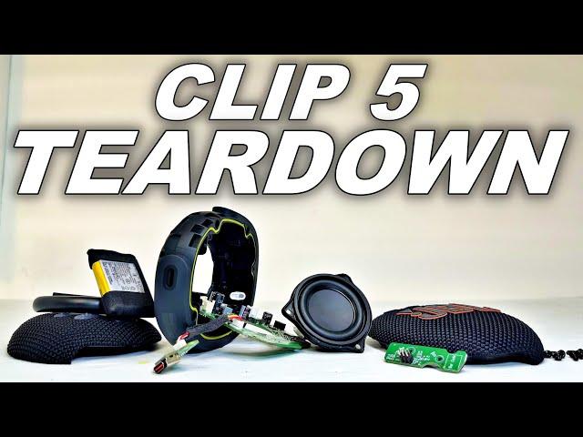 JBL CLIP 5 COMPLETE TEARDOWN !!!