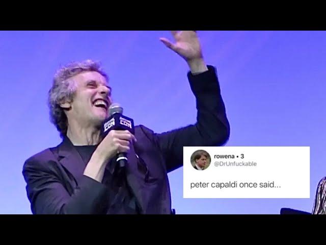 Peter Capaldi once said...