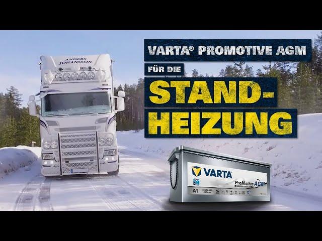 VARTA ProMotive AGM Batterien für die Lkw-Standheizung | VARTA Flottenprogramm