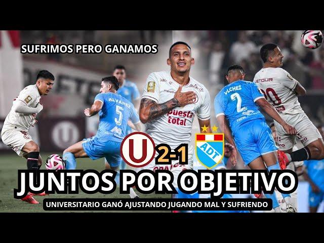 SUFRIMOS PERO GANAMOS! TRIUNFAZO DE UNIVERSITARIO CON DOBLETE DE VALERA!