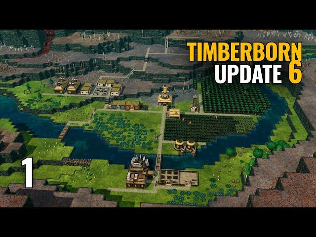 TIMBERBORN: Update 6 | ep 1 | ACUEDUCTOOOOSSS!! - Gameplay español