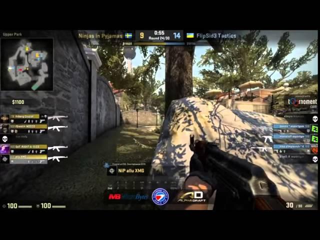 BOT ALLU MISSING A KILL ON ESWC GRAND FINALS 2015