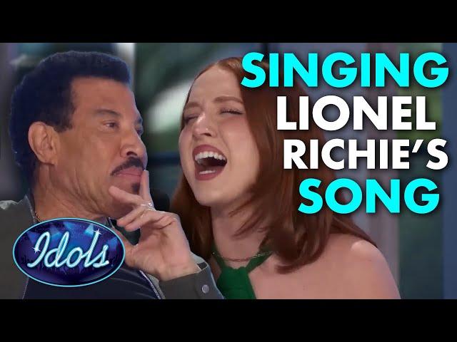 Lionel Richie AMAZED By Cover Of HIS SONG On American Idol 2023 | Idols Global