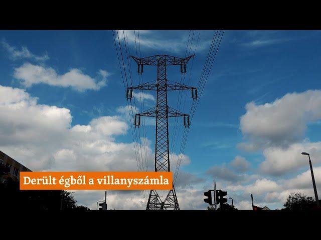 Derült égből a villanyszámla