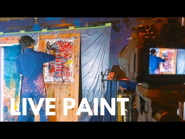 【LIVE PAINT】今夜、四谷の地下室で。/ 四谷OUTBREAK　2020.06.29